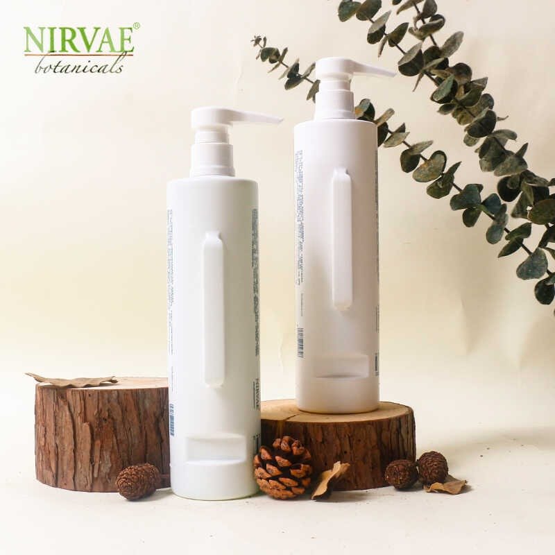 NIRVAE Botanicals, hotel-shampoo-conditioner