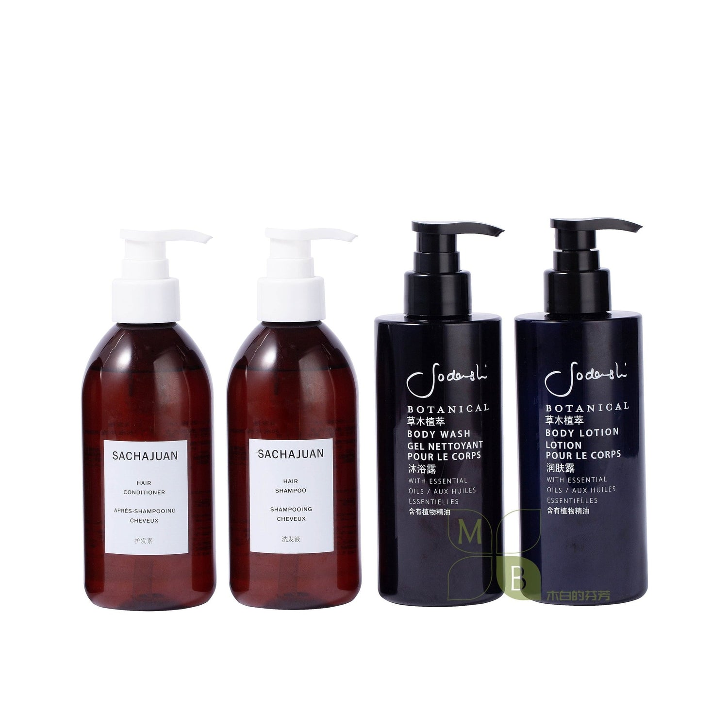 SACHAJUAN Shampoo &amp; Shower Gel &amp; Conditioner &amp; Body Lotion 300ML