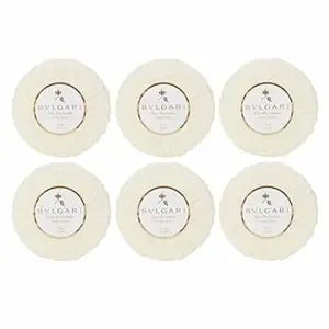 Bvlgari au the blanc White Tea Soap 75g Set of 6 New