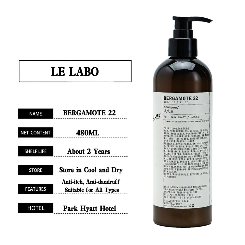 LE LABO SANTAL 22 body lotion, hotel-shampoo-conditioner