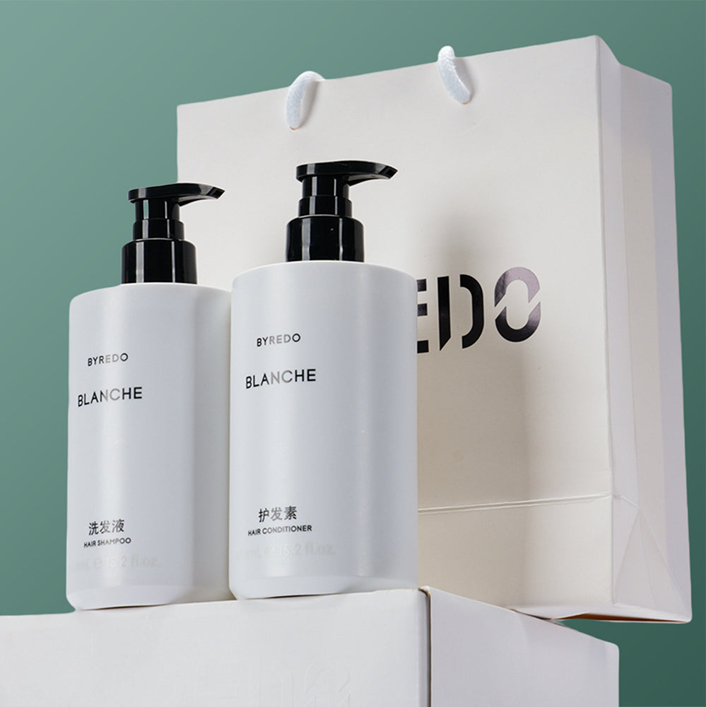 BYREDO BLANCHE Шампунь, гель для душа, кондиционер и лосьон для тела 450 мл 