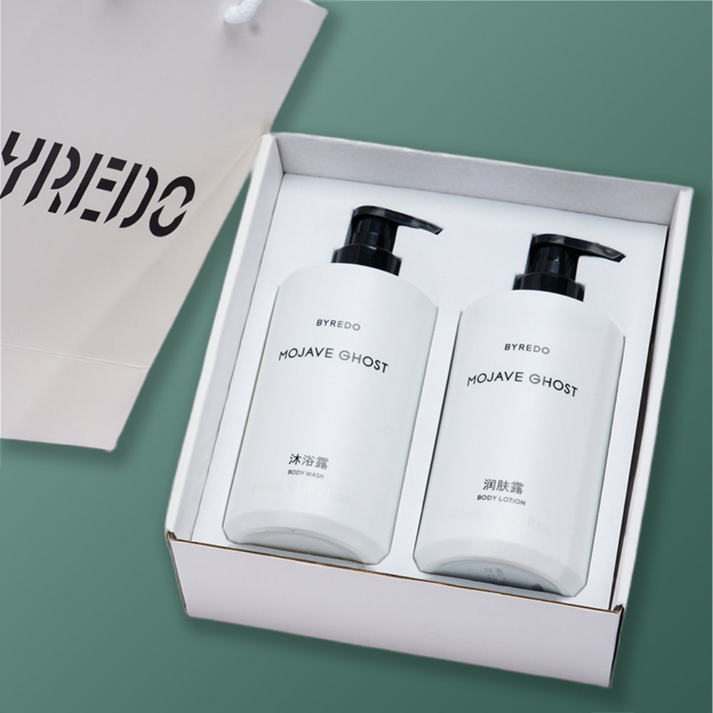 BYREDO MOJAVE GHOST Наборы шампуня, геля для душа, кондиционера и лосьона для тела 450 мл 