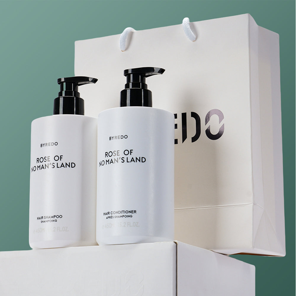 BYREDO BLANCHE Shampoo &amp; Gel de Banho &amp; Condicionador &amp;Loção Corporal 450Ml 