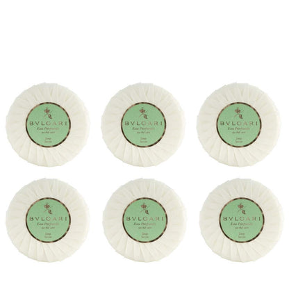 Bvlgari Green Tea au the vert Soap Set of 6; 1.76oz each