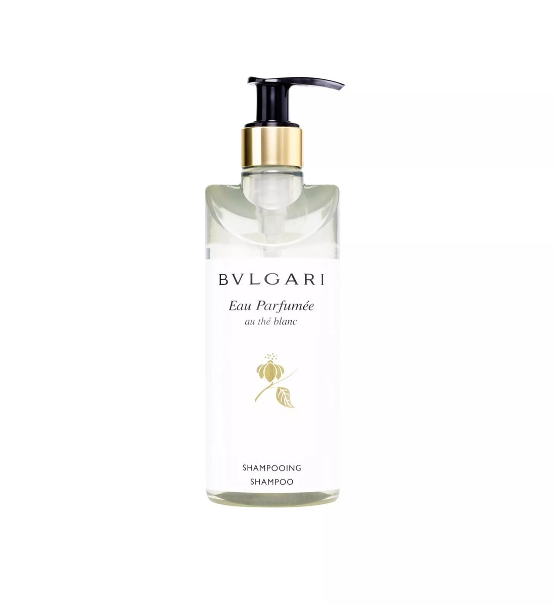 Bvlgari body lotion, hotel-shampoo-conditioner