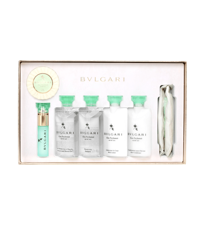 Bvlgari Green Tea au the vert 8 Pcs Box Gift Set