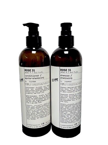 Le Labo Rose 31 Shampoo &amp; Conditioner Bundle Set of 2; 480ml