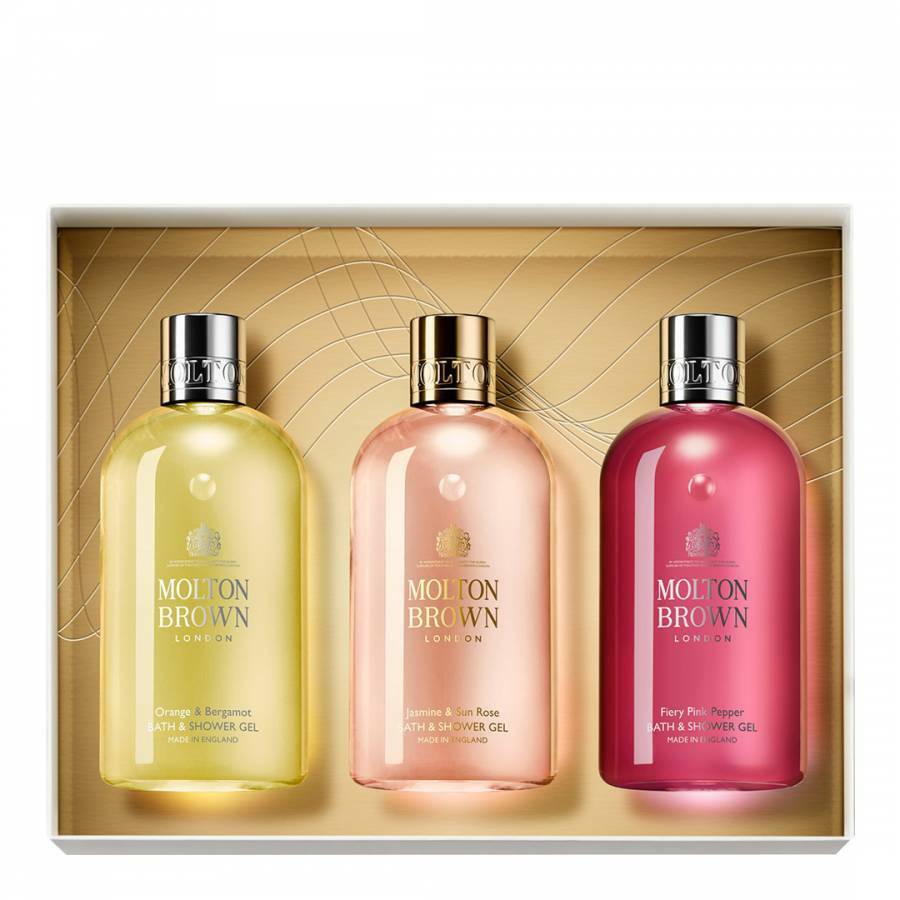 Conjunto de presente Molton Brown London Signature Bathing Trio