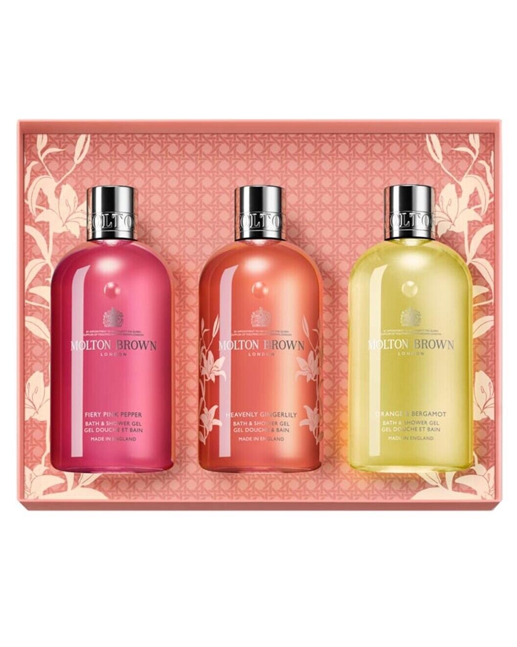 Molton Brown Floral Citrus Collection 3 Piece Bath &amp; Shower Gel Gift Set