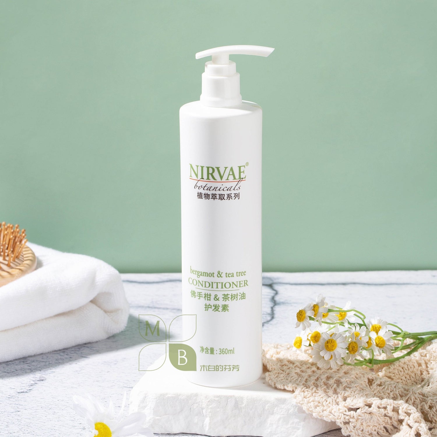 NIRVAE Botanicals, hotel-shampoo-conditioner