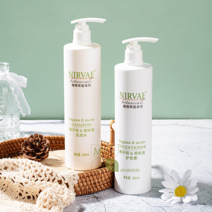 NIRVAE Botanicals, hotel-shampoo-conditioner