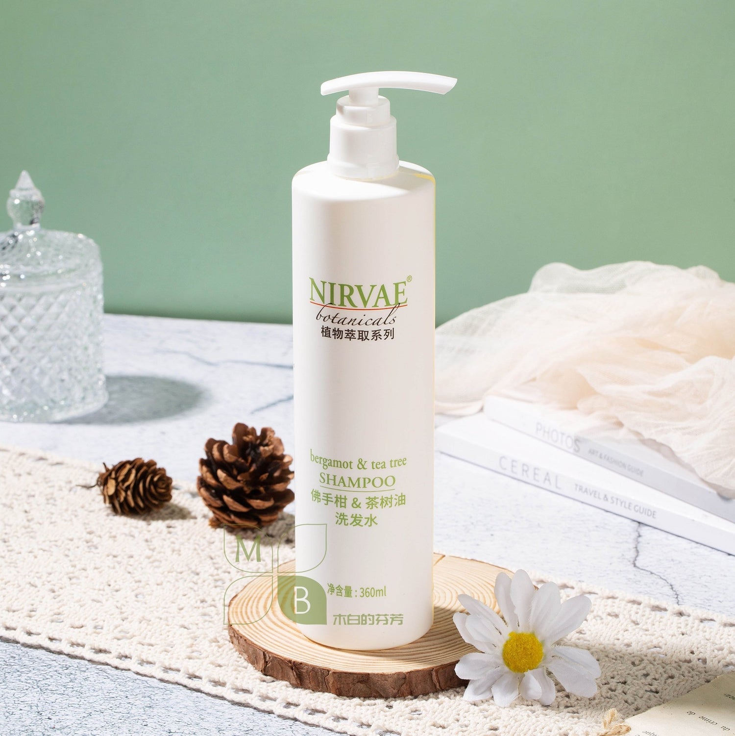 NIRVAE Botanicals, hotel-shampoo-conditioner