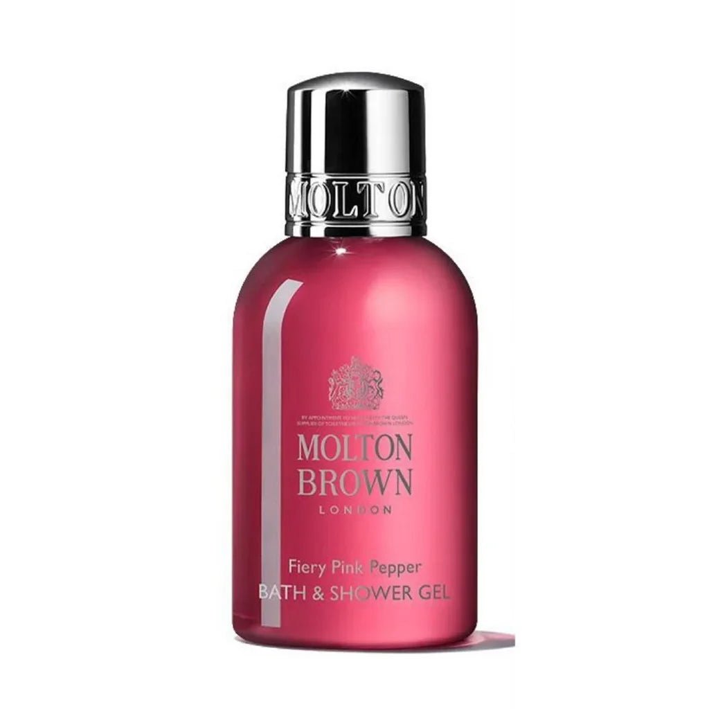 Molton Brown Pink Pepper Bath &amp; Shower Gel Set of 6; 100ml each