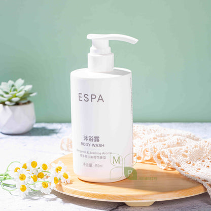 Atour Hotel Shampoo &amp;amp; Condicionador &amp;amp; Sabonete Líquido 450ML ESPA Bergamota &amp;amp; Aroma de Jasmim 