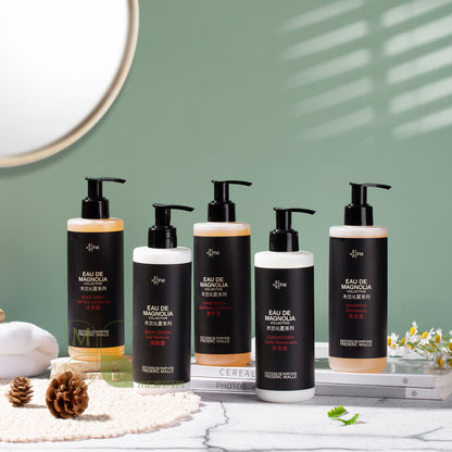 Four Seasons Hotel Shampoo &amp; Shower Gel &amp; Conditioner &amp; Body Lotion &amp; Hand Wash 300ML FREDERIC MALLE EAU DE MAGNOLIA