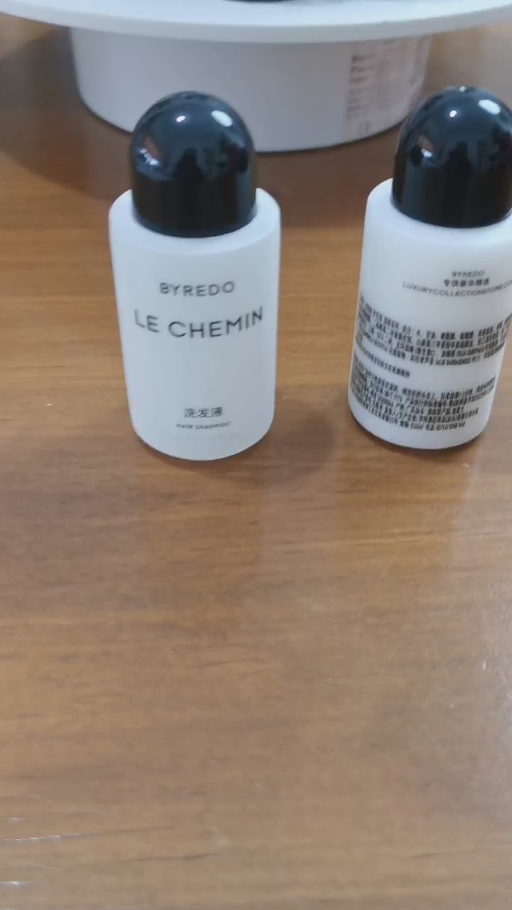 BYREDO LE CHEMIN Shampoo &amp; Shower Gel &amp; Conditioner &amp; Body Lotion 40Ml Sets For The Inter Continental Hotels