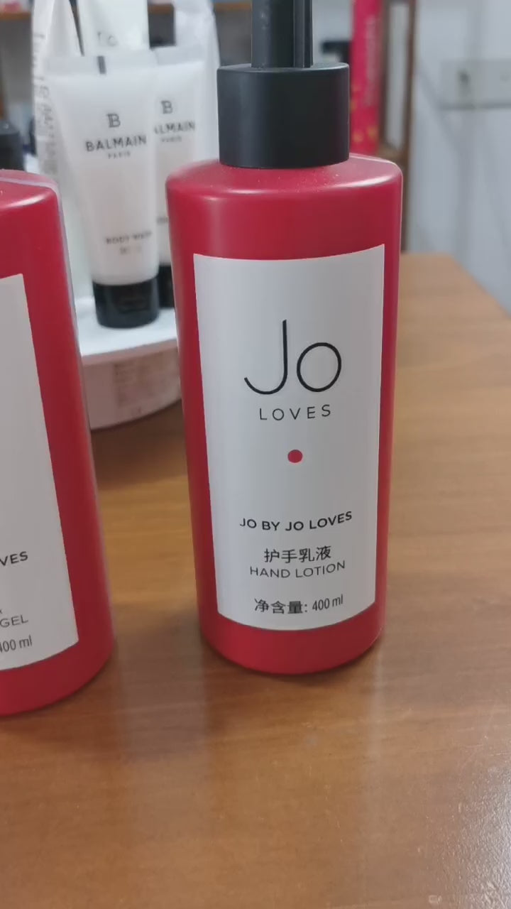 JO LOVES Shampoo &amp; Shower Gel &amp; Conditioner &amp; Body Lotion 400ML