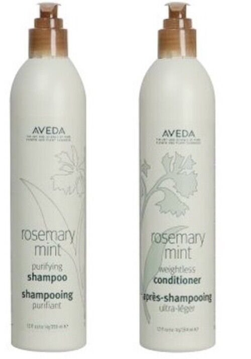 Aveda Rosemary Mint Shampoo &amp; Conditioner Set 12oz